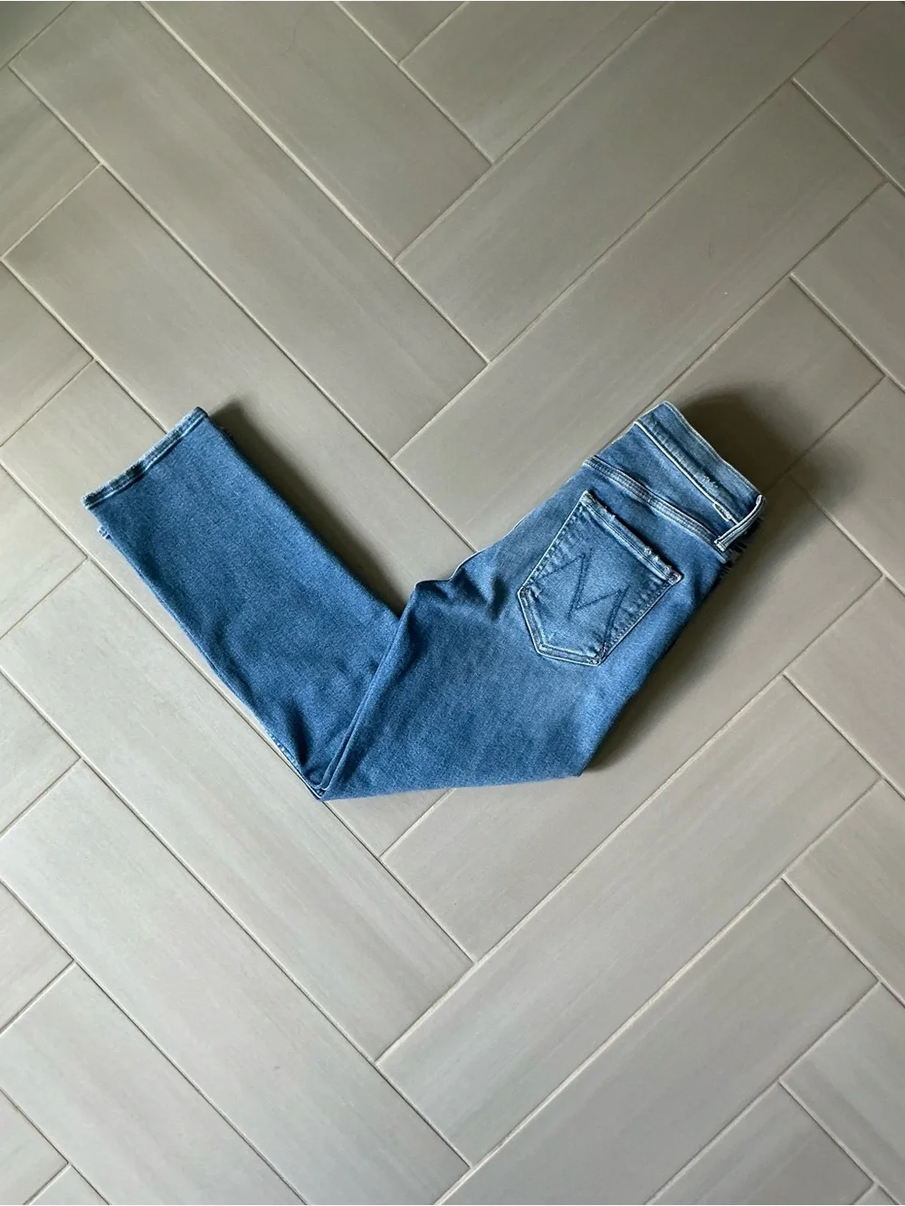 MOTHER The Tomcat Ankle Straight Leg Jeans